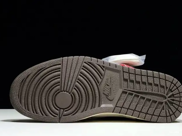 Cheap TB x Air Scott - Jordan OG Travis CD4487 'Mocha' High 100 Retro 1 0501